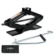 Scissor Car Jack, Heavy-Duty 1.7 Ton (3748 lbs) Tire Scissor Jack Kit Levelin...