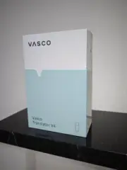 Vasco V4 Voice Translator 108 Languages Free Communication Black Onyx