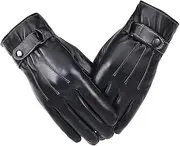 BIUDECO Winter Touch Screen Outdoor Gloves Thicken Warm Gloves for Gym Workouts Riding Windproof Winter Sports Gloves Black