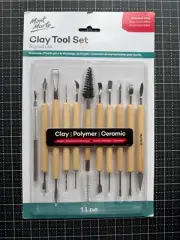 NEW Mont Marte Clay Polymer Ceramic Sculpting Tool Set 11 Pcs