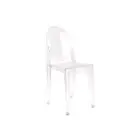 Set of 2 Philippe Starck Replica Victoria Ghost Kitchen Dining Side Chairs - Cle