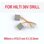 NEW Carbon Brushes For HILTI TE7-A 36V Li-ion battery Hammer drill AU STOCK