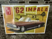 AMT 1/25 Scale 1962 Chevy Impala Convertible Plastic Model Kit AMT1335