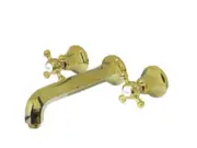 Kingston Brass KS402.BX Metropolitan Wall Mounted Tub Filler - Brass