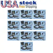 10x PMLN7089 Travel Car Charger For CP040 CP200 CP200XLS CP200d DP1400 Radio
