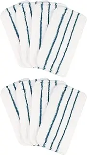 Mop Pads Replacement Compatible with Black+Decker Steam Mop SM1600, SM1610, SM1620, HSM13E1, HSMC1300FX, HSMC1321, HSMC1361SG Cleaner Black and Decker Steam Mop Replace Pads for Floor Cleaning (8)