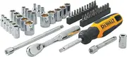 DeWALT DWMT81610 50 Piece Mechanics Tool Set Kit