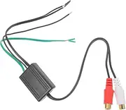 TOPPERFUN Speaker Wire Adapter Car Speaker Stereo Audio Cables Stereo Audio Cable Replacement Cable for Speaker Stereo Cable for Car Speaker Cables Audio Cable for Stereo Audio Plastic