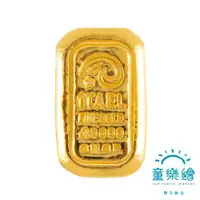 在飛比找ETMall東森購物網優惠-【童樂繪金飾】1台兩幸運星luckystar黃金金塊金條(金