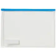 Lihit Lab Gusset Document Wallet A4 Blue