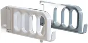 Folding Wall Hanger Hook Self-Adhesive Hooks Rack Deposit Keys Holder for Bedroom Kitchen Room Clothes Kitchen Accessories 折叠壁挂挂钩自粘挂钩架储物钥匙架适用于卧室厨房房间衣服/780