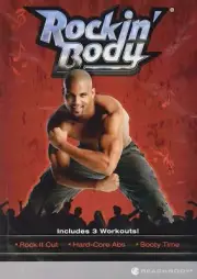 Rockin' Body Rock It Out, Hard Core Abs, & Booty Time DVD (Factory Sealed)