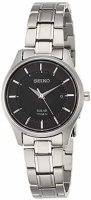 Seiko Stpx043 Solar Titanium 100M Ladies V137 Watch F/S w/Tracking# Japan New