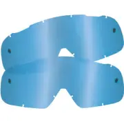 2x FOX AIRSPEC Airspace Tear OFF LENS ANTI FOG SCRATCH Blue Motox MX Enduro MTB