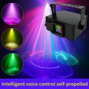 Full RGB 4D Animation Led Stage Lighting Laser Projector Light DJ Party Lamp