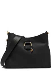 See By Chloé Joan Small Shoulder Bag, Leather Bag, Black One Size