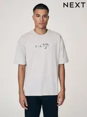 Grey Isaac Newton Licence 100% Cotton Graphic T-Shirt (E98461) | $40