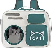 Pet Carrier for Cat | Breathable Comfortable Oxford Cat Backpack | Portable Sturdy Small Animal Supplies with Mesh for Hiking Camping Airline Bike