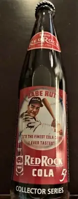 Greg Maddux Signed Red Rock Cola Bottle 19/24 1995 Babe Ruth 100th Anniversary