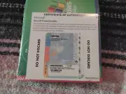 Toshiba Microsoft XP , Works 7.0, OneNote 2003 With Recovery Disc - Still Sealed