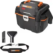 Worx WX031.9 18V (20V MAX) Cordless Compact Wet/Dry Vacuum Cleaner (Tool only - Battery and Charger Sold Separately) Black