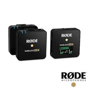 RODE Wireless GO II 雙頻全指向性無線麥克風 WIGOII 愷威電子 高雄耳機專賣(公司貨)