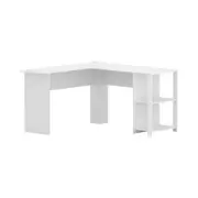 Artiss Computer Desk L-Shape Home Office Study Desks Shelf Cabinet Drawer 136CM