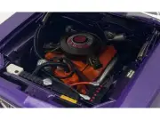 1971 Plymouth Barracuda 1/18 Diecast Model Car Limited Edition Violet Metalli...