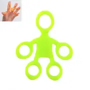Humanoid Silicone Finger Puller Finger Force Wrist Exercise Pull Ring(Green)