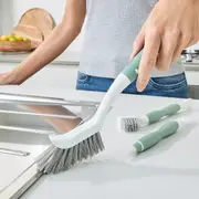 Set of 3 Grout and Detail Brush Set