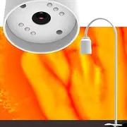 Vein Finder, Portable Blood Vessel Finder, Medical Vein Image Display Instrument, Infrared Vein Finder Viewer Light with 5 modes for Elderly Adult Children Easy Finding Subcutaneous Veins