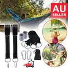 2 Set Tree Swing Ropes Hanging Straps Portable Hammock Chair Straps Hanging Kit