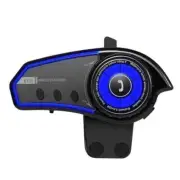 BT35 Motorcycle Helmet Headset 5.0, Intercom Communication, 2 Riders, Waterproof
