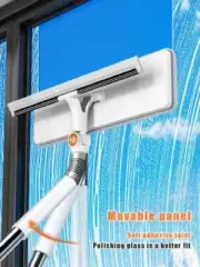Window Brush Squeegee Scraper Floor Mop 136cm Cleaning Tool Household Use New US