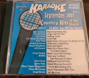 Chartbuster Karaoke Country Sept 2001 CB60223 CDG Coty Jackson Mcgraw Clark