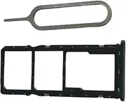 zhxchzhi OEM Dual SIM Card Tray SD Card Tray Holder solt+pin Compatible with Xiaomi Redmi A1/A1+/ A2/ A2+ Parts Black