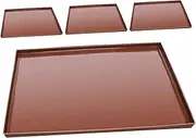 Gatuida 4pcs Dehydrator Mats Silicone Sheets for Fruit Kitchen Food Dryer Nonstick Oven Safe