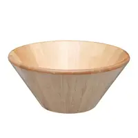 在飛比找樂天市場購物網優惠-木碗 沙拉盆 料理盤 大號木碗實木圓形木盤圓碗沙拉碗水果碗日