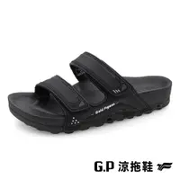 在飛比找ETMall東森購物網優惠-G.P 防水機能柏肯兒童拖鞋G9306B-黑色(SIZE:3