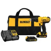 DEWALT DCD771C2 20V MAX 1/2" Compact Drill Driver Kit w/ 2 Batts (1.3 Ah) New