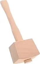 FONDOTIN Wooden Mallet for Woodworking Compact Chisel Hammer Multi Purpose Carpentry Tool for DIY Projects Durable Wood Construction Easy to Store and Transport