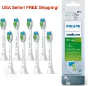 8x Packs White W2 for Philips Sonicare DiamondClean Toothbrush Heads USA