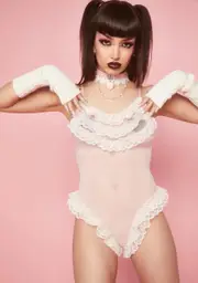 [Sugar Thrillz] Divine Doll Mesh Bodysuit