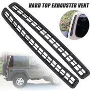 Pair Black Hard Top Exhauster Vent Left+Right for Jeep Wrangler TJ 1997-2002 98