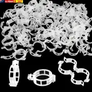 Plant Clips for Climbing Plants 200Pcs Tomato Cage Plant Wall Clips Plant Vine W