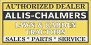 ALLIS CHALMERS LAWN GARDEN TRACTOR DEALER SIGN REMAKE ALUMINUM SIZE OPTIONS