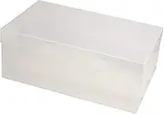 Transparent Rectangle Shoe Storage Box For Creative Household Shoes Display For Case Clear High
