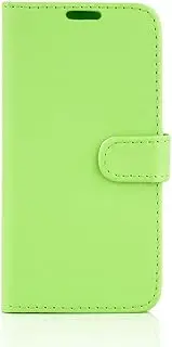 For Apple iPhone SE (2022) 3rd Gen Case Cover, Flip, Wallet, Folio, Leather/Gel Green