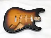 NIB Genuine Fender FULL THICKNESS ALDER STRAT BODY Sunburst Electric Guitar