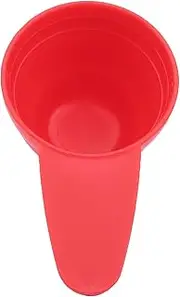 Red Bayetss Plastic Coffee Scoop, Measuring Scoop for Ground Coffee Beans, Tea